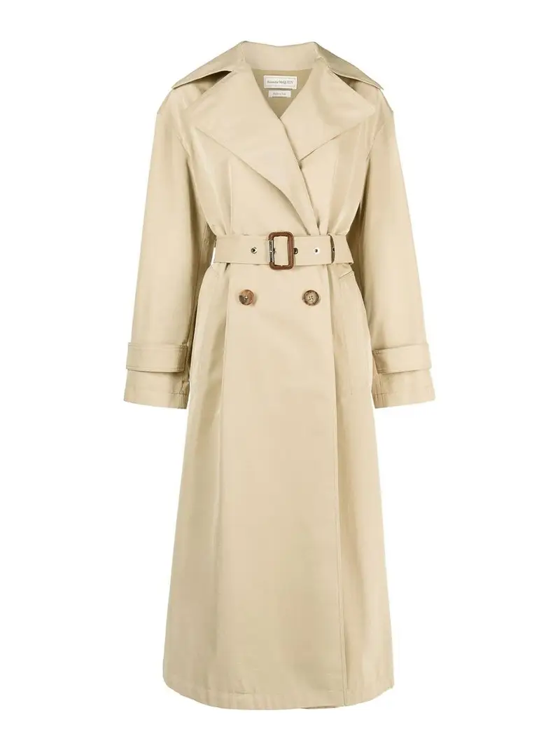 Alexander McQueen Trench Beige 3253992