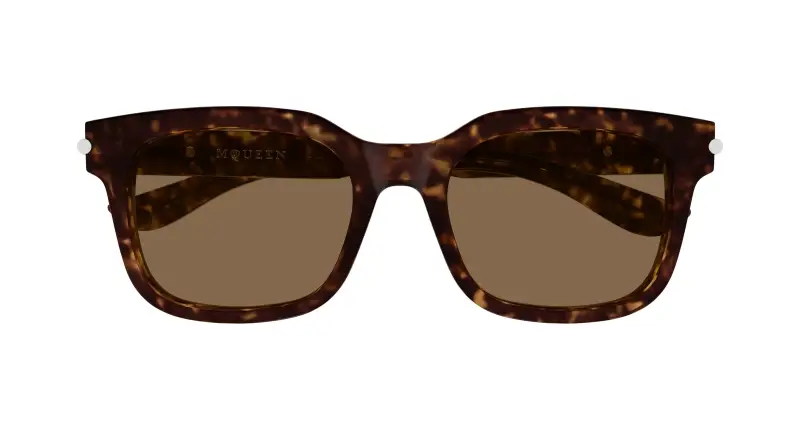 Unisex AM0496SA 002 Occhiali da sole Acetato Havana Marrone Squadrata miniatura 2
