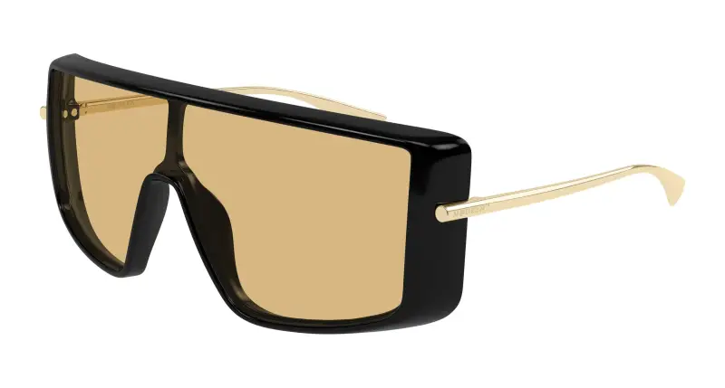 Unisex AM0524S 004 Occhiali da sole Acetato Nero Arancione Squadrata