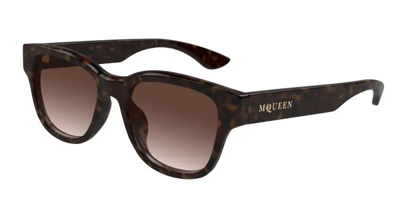 Unisex AM0528SA 002 Occhiali da sole Acetato Havana Marrone Squadrata
