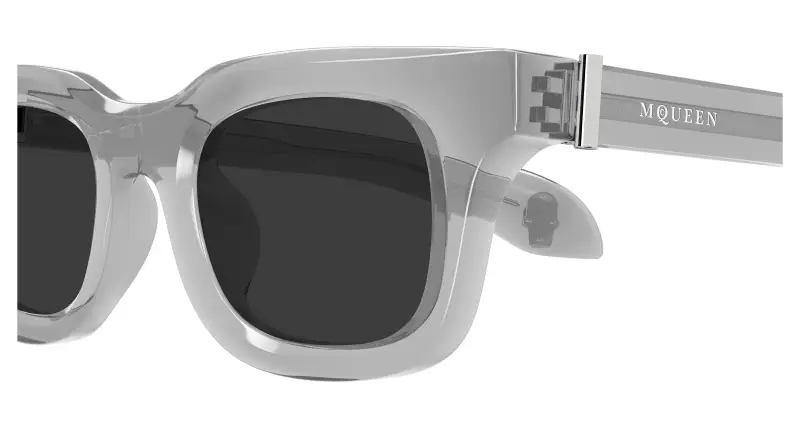 Alexander McQueen Occhiali da sole Uomo Grigio 4301570 miniatura 3