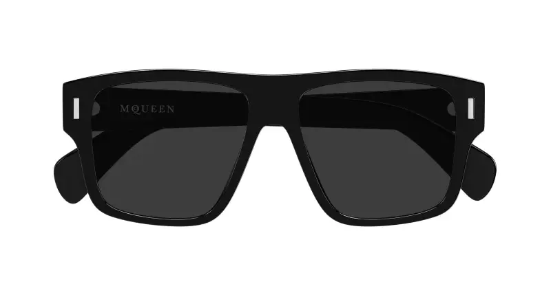 Alexander McQueen Occhiali da sole Uomo Grigio 4305282 miniatura 2