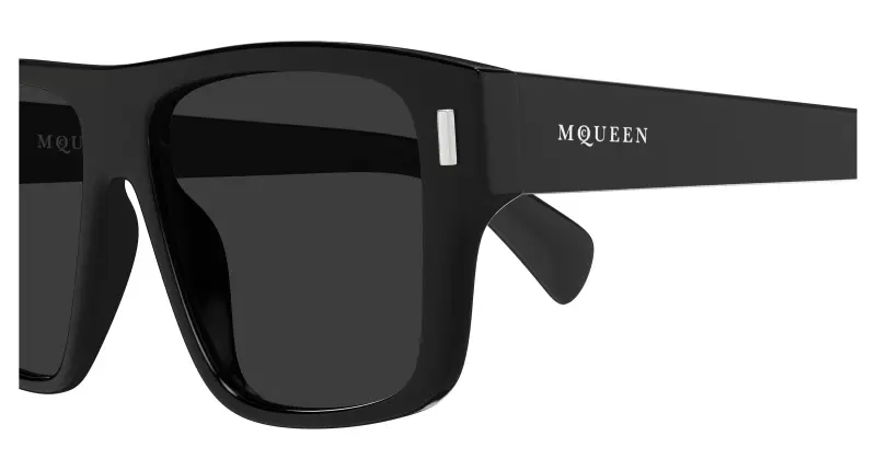 Alexander McQueen Occhiali da sole Uomo Grigio 4305282 miniatura 3