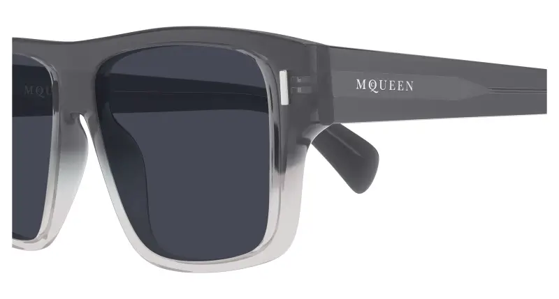 Alexander McQueen Occhiali da sole Uomo Blu 4301569 miniatura 3