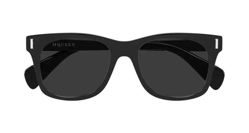Alexander McQueen Occhiali da sole Uomo Grigio 4305280 miniatura 2