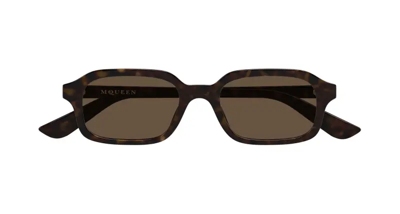 Alexander McQueen Occhiali da sole Uomo Marrone 4301934 miniatura 2