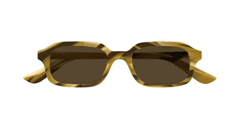 Alexander McQueen Occhiali da sole Uomo Marrone 4301933 miniatura 2