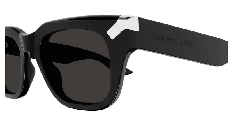 Alexander McQueen Occhiali da sole Uomo Grigio 892428 miniatura 2