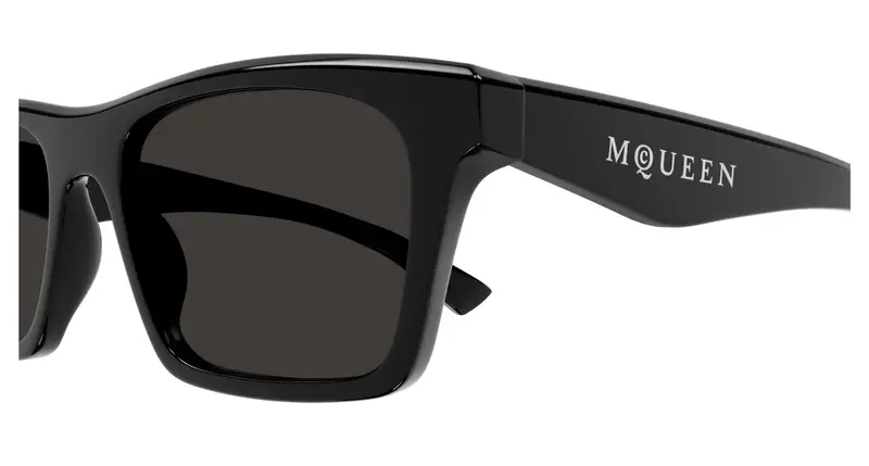 Alexander McQueen Occhiali da sole Uomo Grigio 892599 miniatura 2