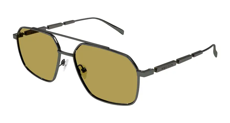 Alexander McQueen Occhiali da sole Uomo Verde 892432