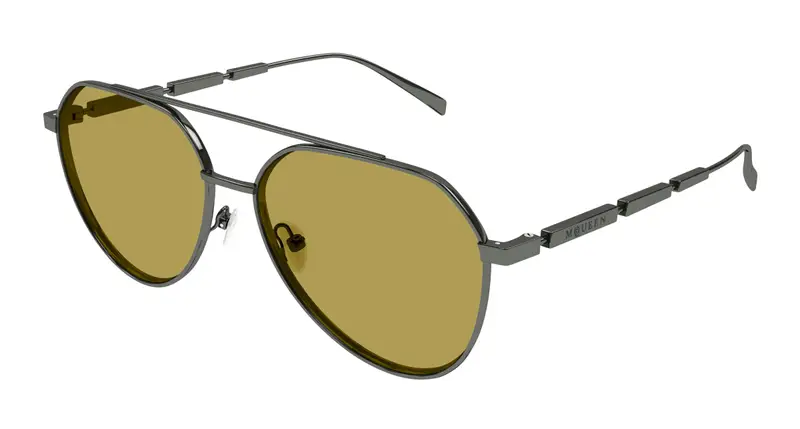 Alexander McQueen Occhiali da sole Uomo Verde 892453