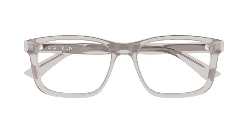 Uomo AM0486O 003 Montature da vista Acetato Grigio Trasparente Squadrata miniatura 2