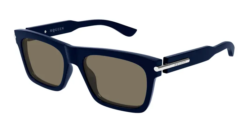 Alexander McQueen Occhiali da sole Uomo Marrone 892583