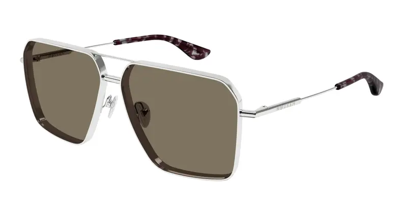 Alexander McQueen Occhiali da sole Uomo Marrone 892568