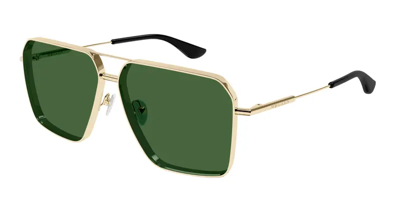 Alexander McQueen Occhiali da sole Uomo Verde 892531