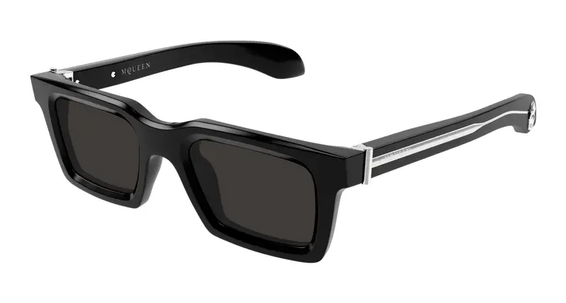 Alexander McQueen Occhiali da sole Uomo Nero 892596