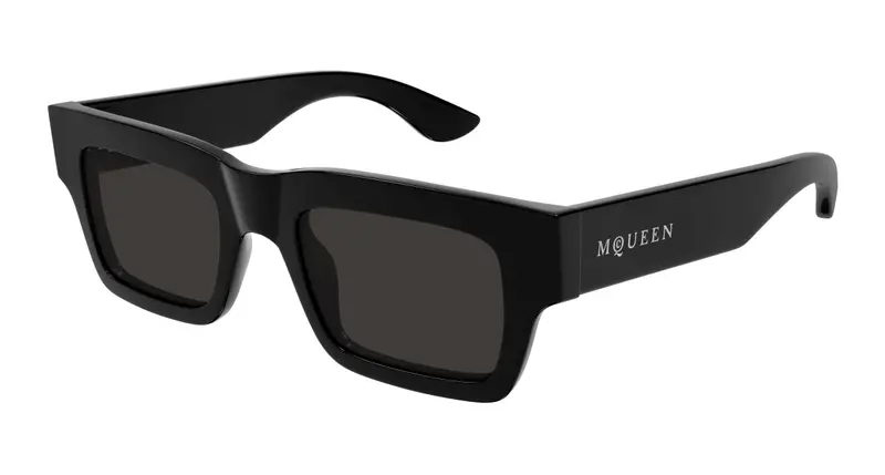Alexander McQueen Occhiali da sole Uomo Nero 892525
