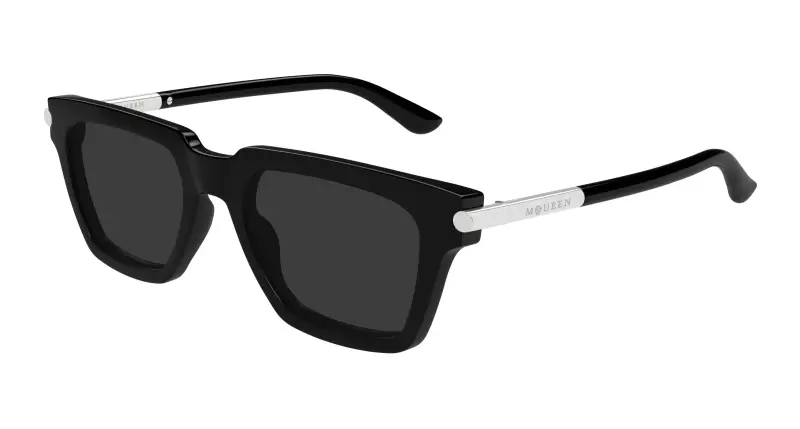 Alexander McQueen Occhiali da sole Uomo Nero 3377826