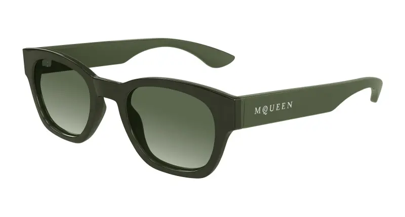 Alexander McQueen Occhiali da sole Uomo Verde 3535376