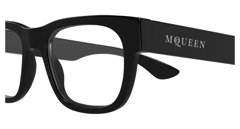 Uomo AM0531O 001 Montature da vista Acetato Nero Trasparente Squadrata miniatura 3