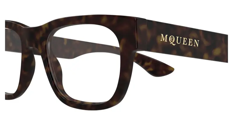 Uomo AM0531O 002 Montature da vista Acetato Havana Trasparente Squadrata miniatura 3