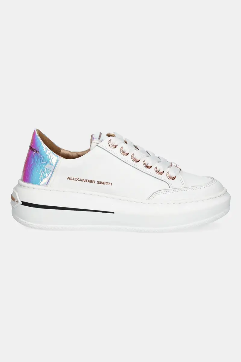 sneakers in pelle Lancaster colore bianco ASBBLSW1896WRI miniatura 2