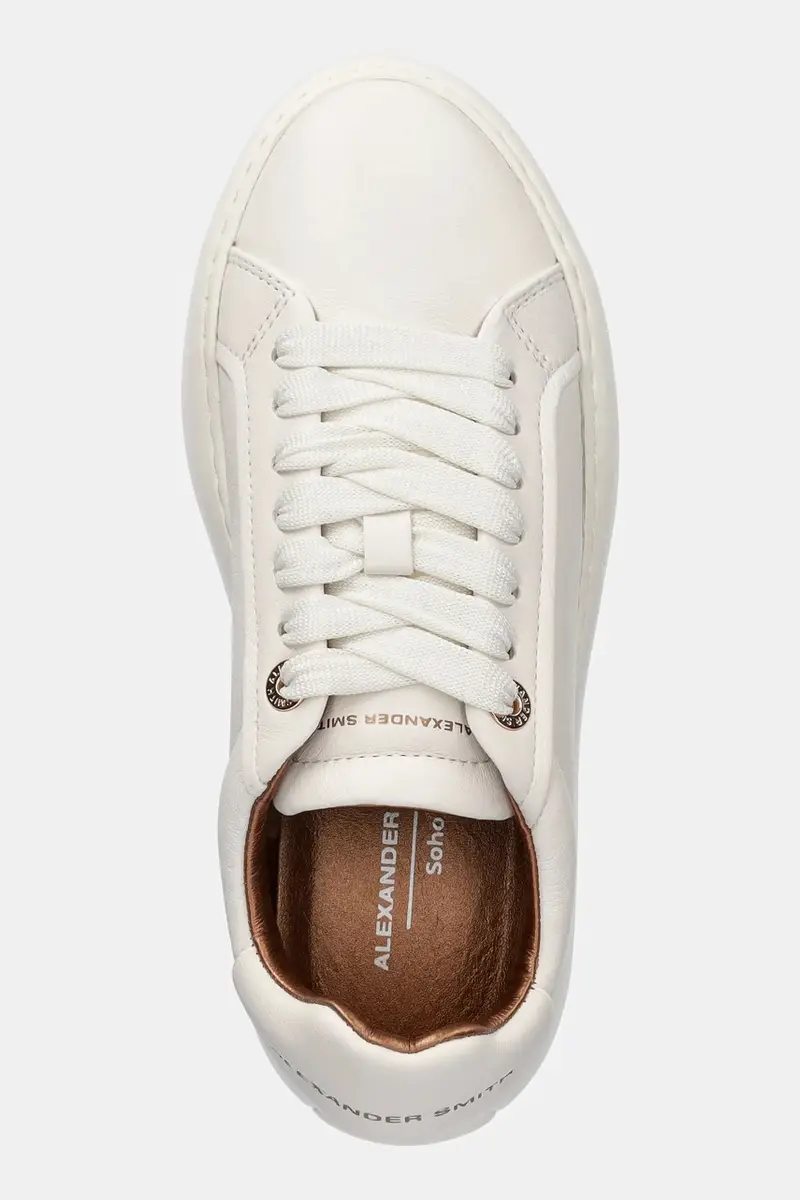 sneakers in pelle Soho donna colore bianco ASBBSOW3560TWT miniatura 4