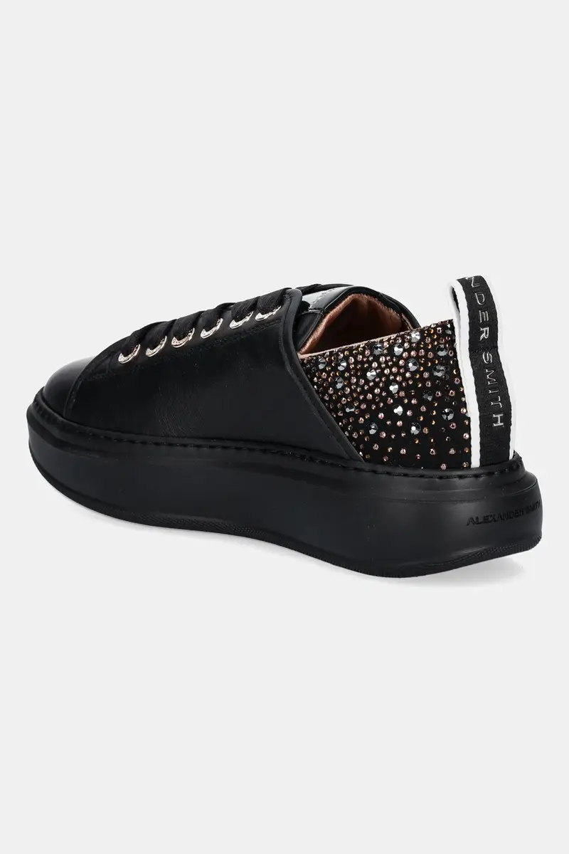 sneakers in pelle Wembley donna colore nero ASBCWYW0506TBK miniatura 3