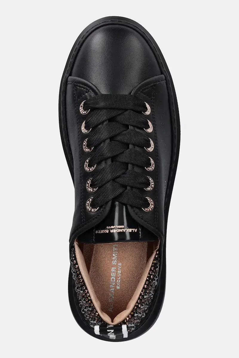 sneakers in pelle Wembley donna colore nero ASBCWYW0506TBK miniatura 4