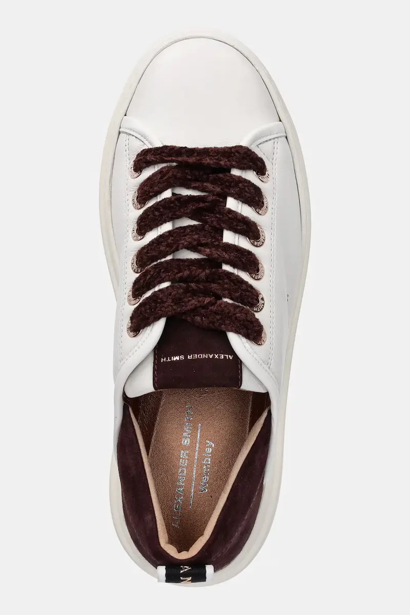 sneakers in pelle Wembley High donna colore bianco ASBCWHW0523WDX miniatura 4