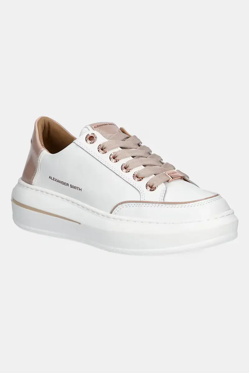 sneakers Lancaster colore bianco ASBBLSW1807WLU