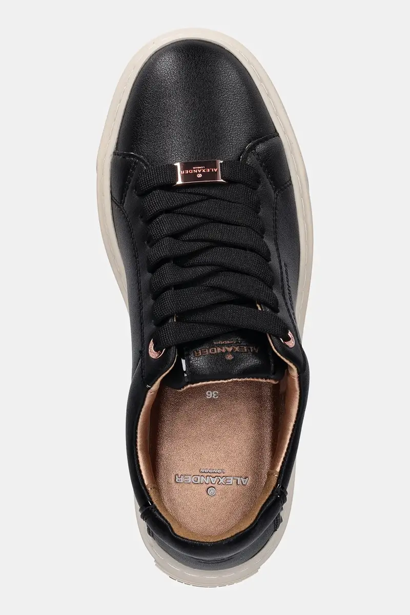 sneakers London donna colore nero ALBCLDW8013BLK miniatura 4