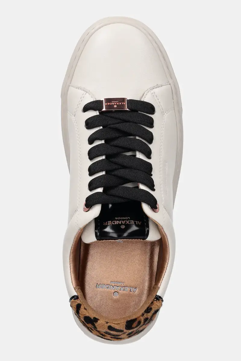 sneakers London High donna colore beige ALBCLHW8189FCS miniatura 4