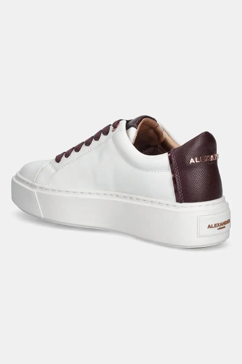 sneakers London High donna colore bianco ALBCLHW8009WDX miniatura 3