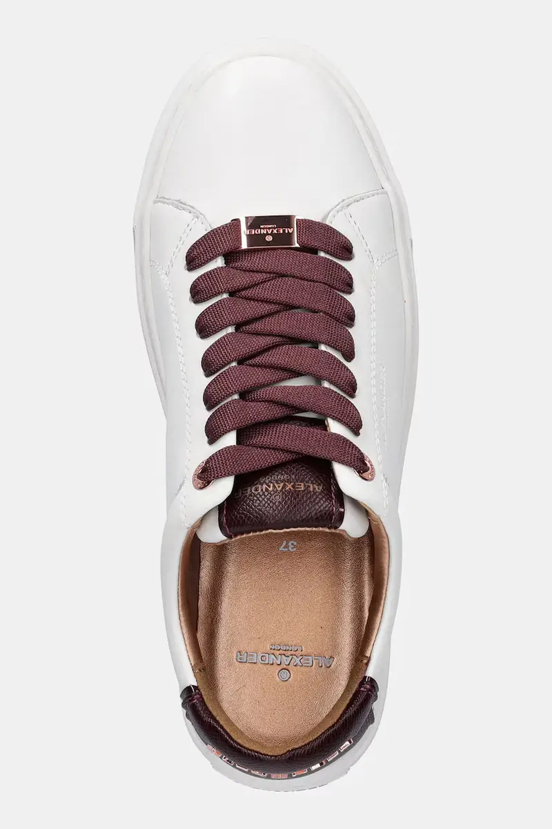 sneakers London High donna colore bianco ALBCLHW8009WDX miniatura 4