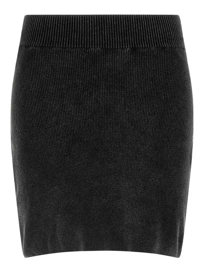 Gonna di Chenille Nero