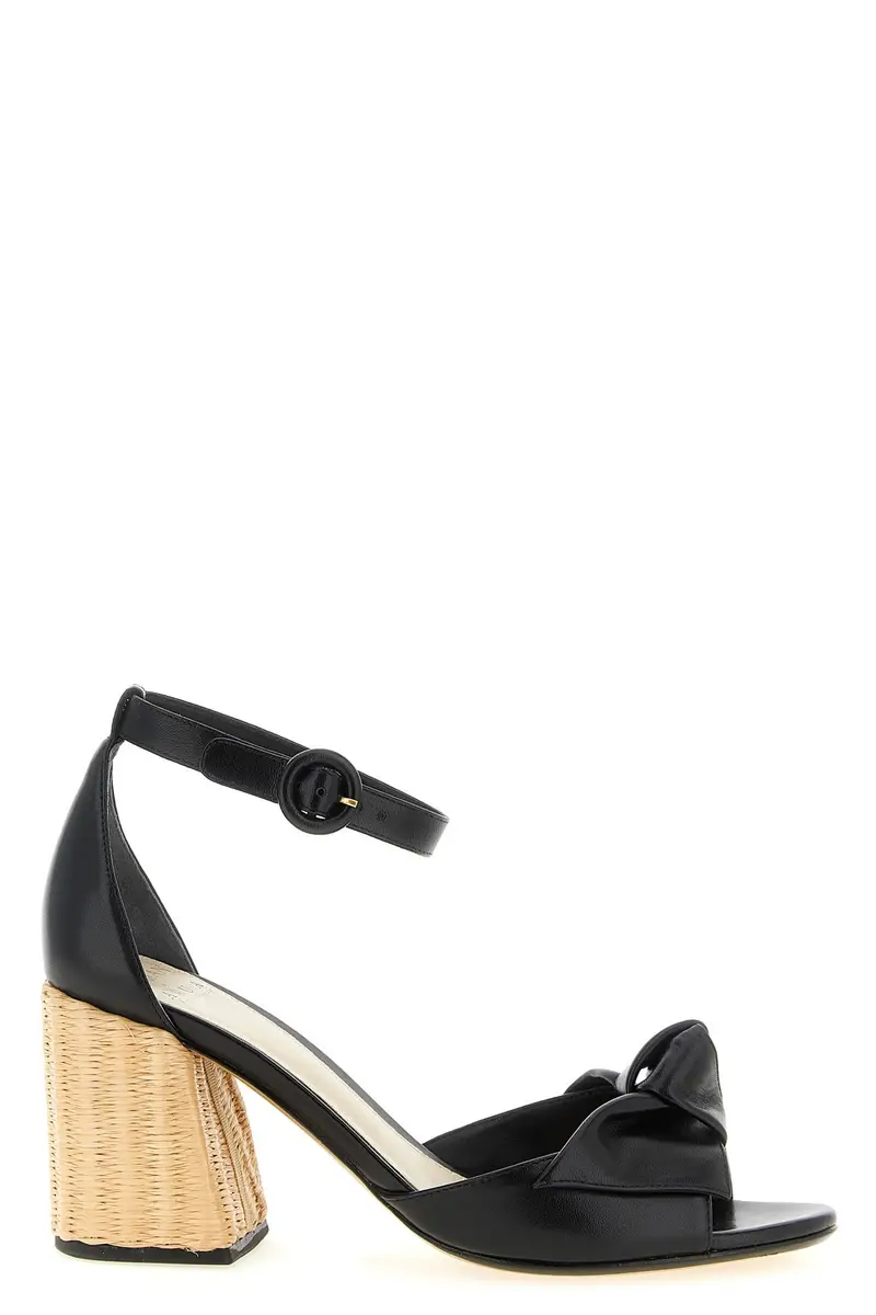 Sandalo Maxiclarita Birman X Agua By Aguabendita Nero