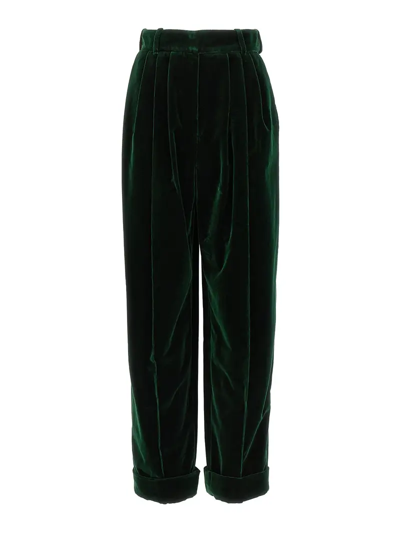 pantaloni da fidanzato Verde