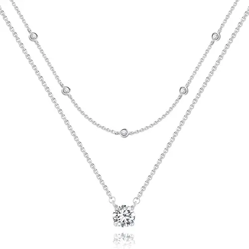 ALEXCRAFT Choker Donna Argento 2726695 miniatura 2