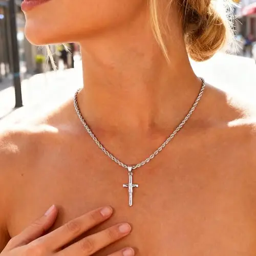 ALEXCRAFT Collane Donna Argento 3449872 miniatura 3