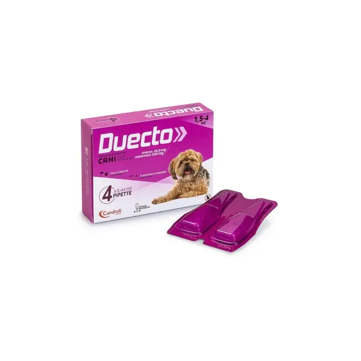 s.a. Duecto Spot-on 4 Pipette - XSmall 1,5- 4 Kg