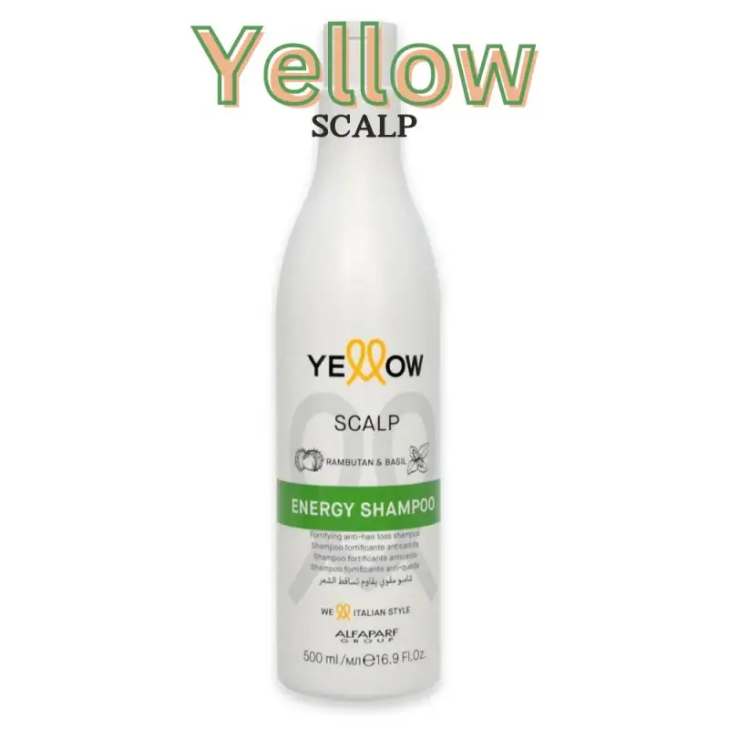 yellow scalp energy shampoo 500ml