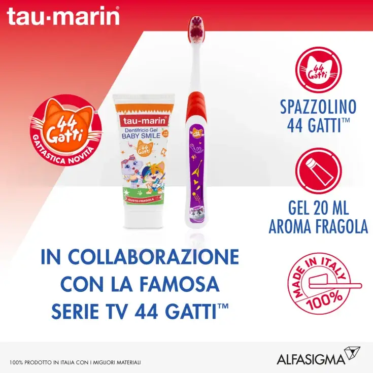 spa Baby Smile 2-6 Anni 44 Gatti Tau-Marin