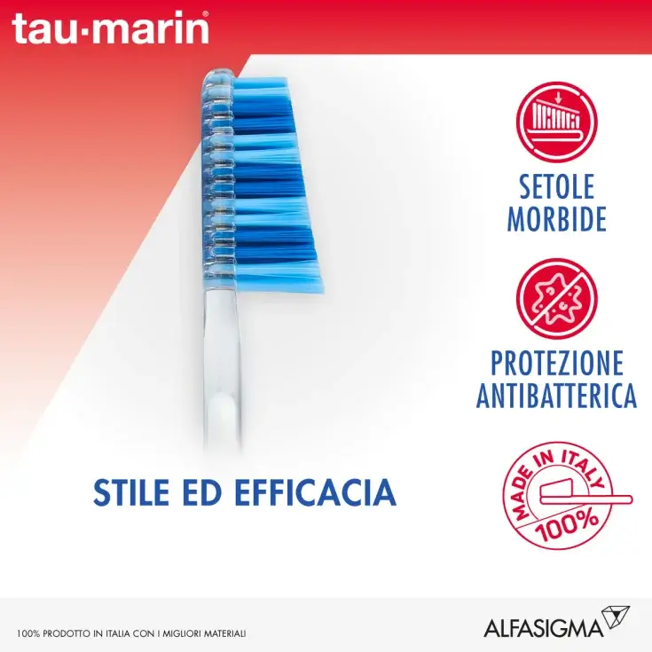 spa Scalare 33 Setole Morbide Tau Marin Colori Assortiti