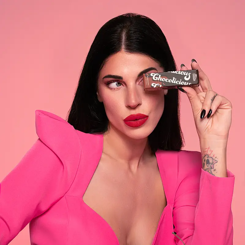 Viso Chocolicious - Bronzer in Stick Color Brown - Terra viso, Contouring viso miniatura 3