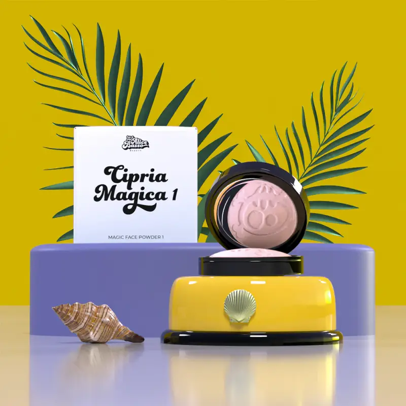 Viso Cipria Magica 1 1 Nude Chiaro - Cipria miniatura 3