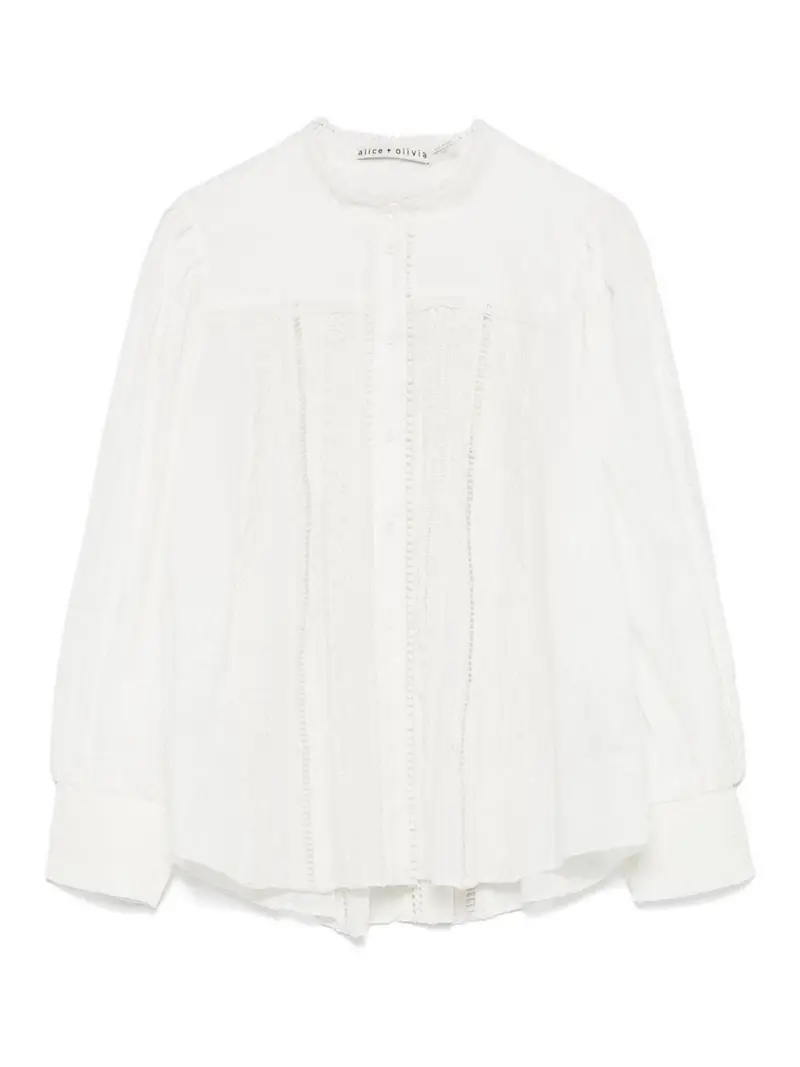 Blusa Cora in cotone Bianco