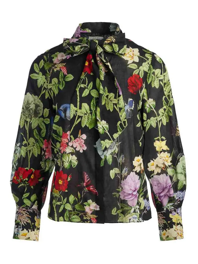 Camicetta in cotone Lloyd Nero