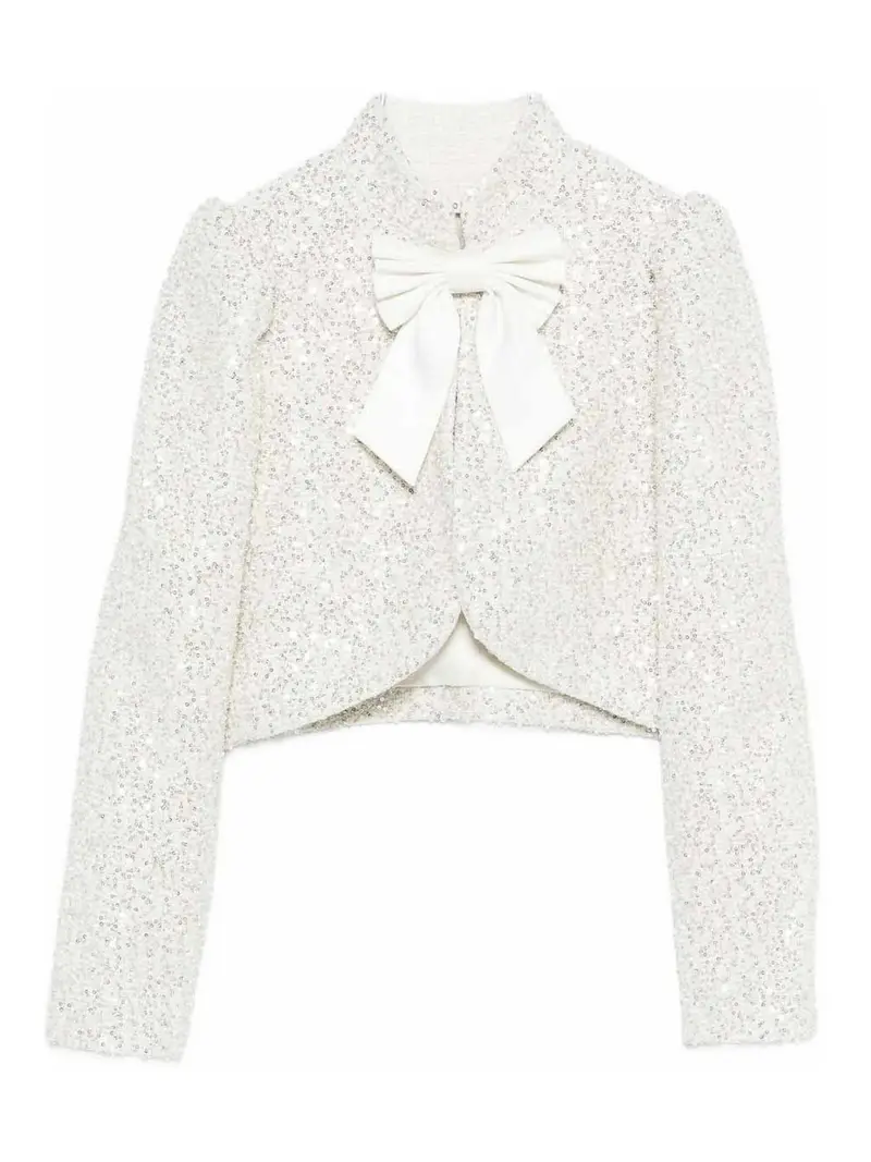 Giacca con fiocco Ilaria Bianco