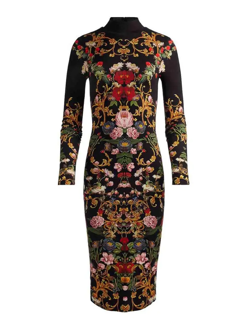 Vestito lungo Delora Nero